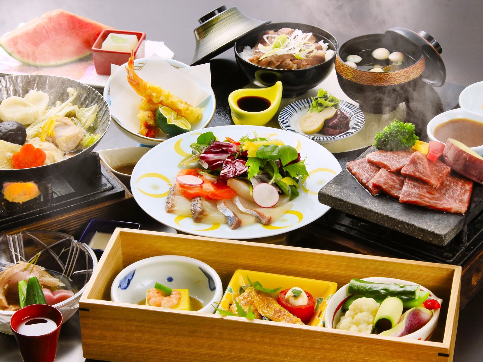ゆとりろ山鹿 【夕食アップグレード】当館の『最上級会席●』へアップグレード／小学生以下のお子様「大人の半額」