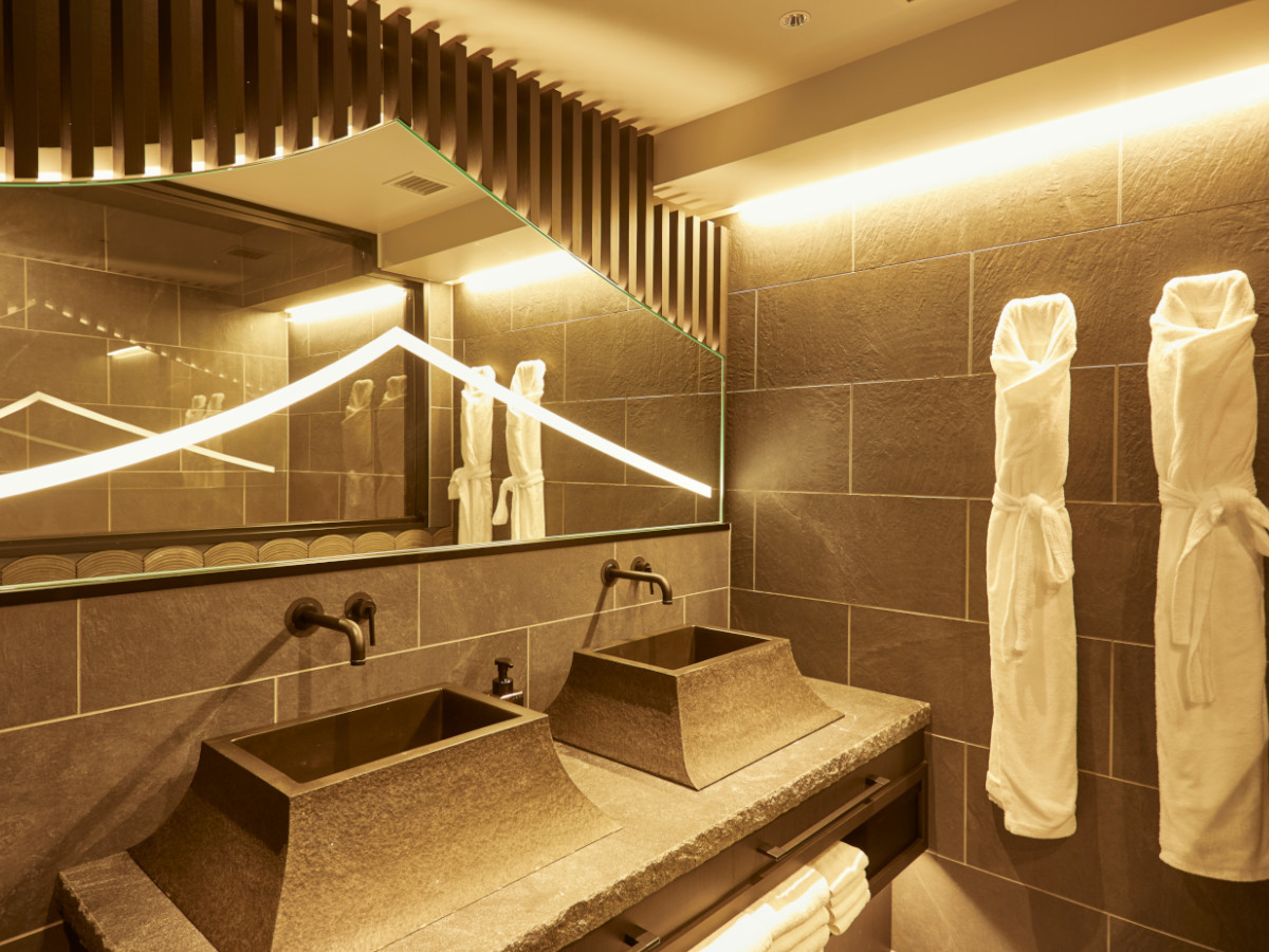 ワン・ステーションホテル熊本 【ONEキャッスルスイート】バスルーム