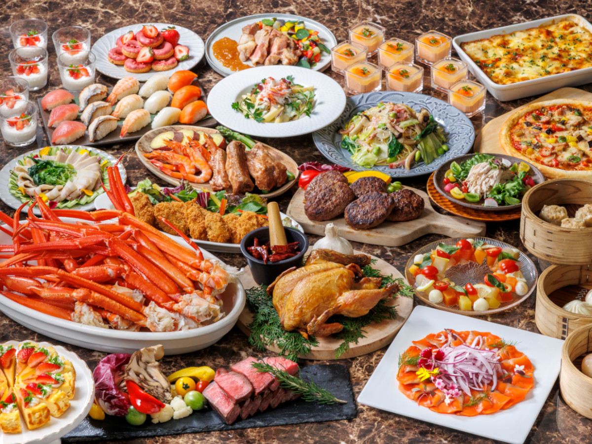 ワン・ステーションホテル熊本 【2食付き】蟹・ステーキ・寿司ディナービュッフェ＆熊本ご当地朝食付きプラン