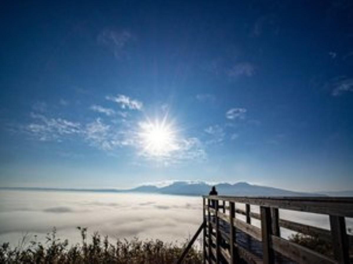 亀の井ホテル　阿蘇 見逃せない阿蘇の絶景「そらふねの桟橋」