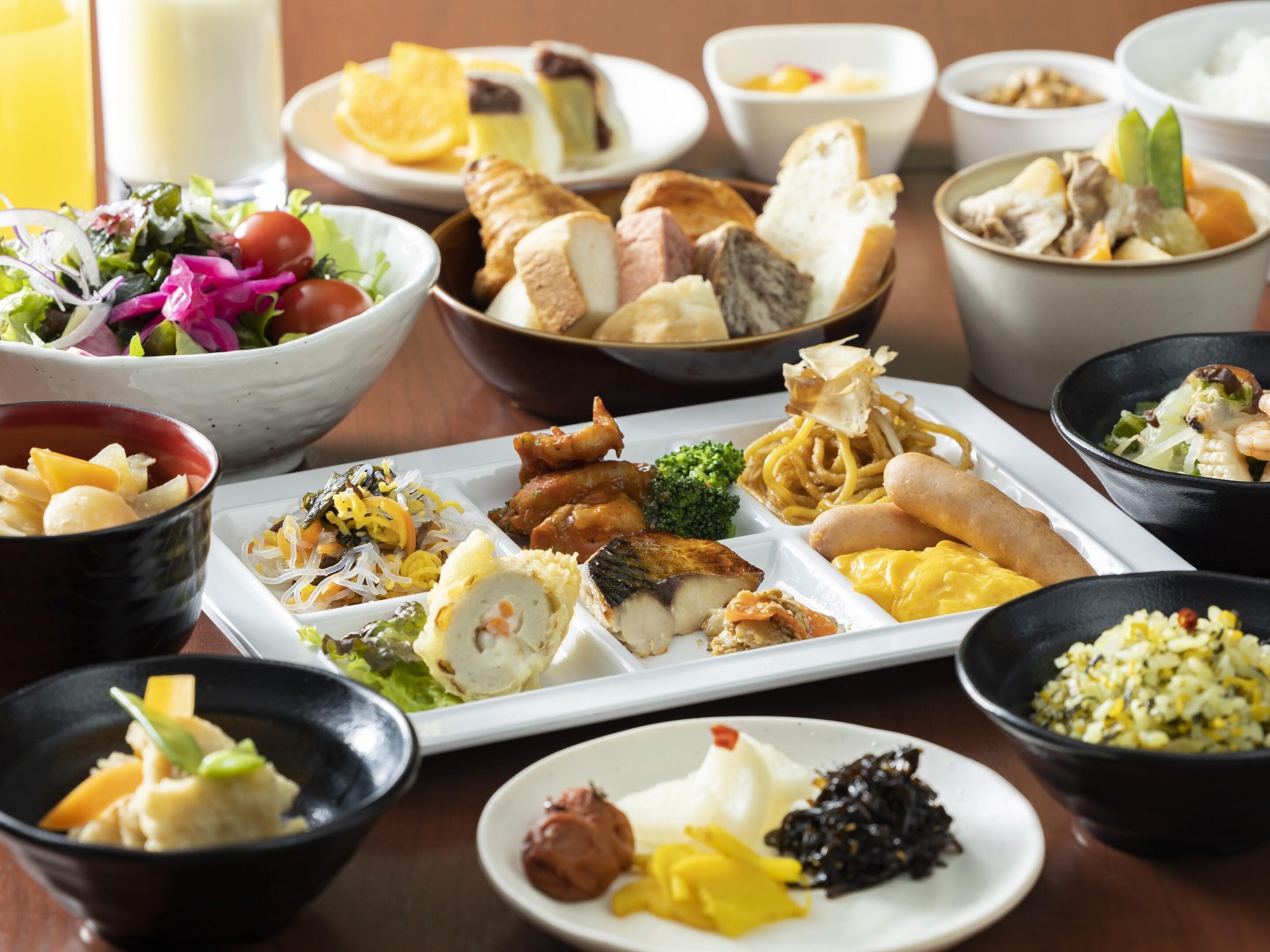 ホテルウィングインターナショナルセレクト熊本 【スタンダード／朝食付】朝食は約40品目で充実の和洋バイキング付きプラン