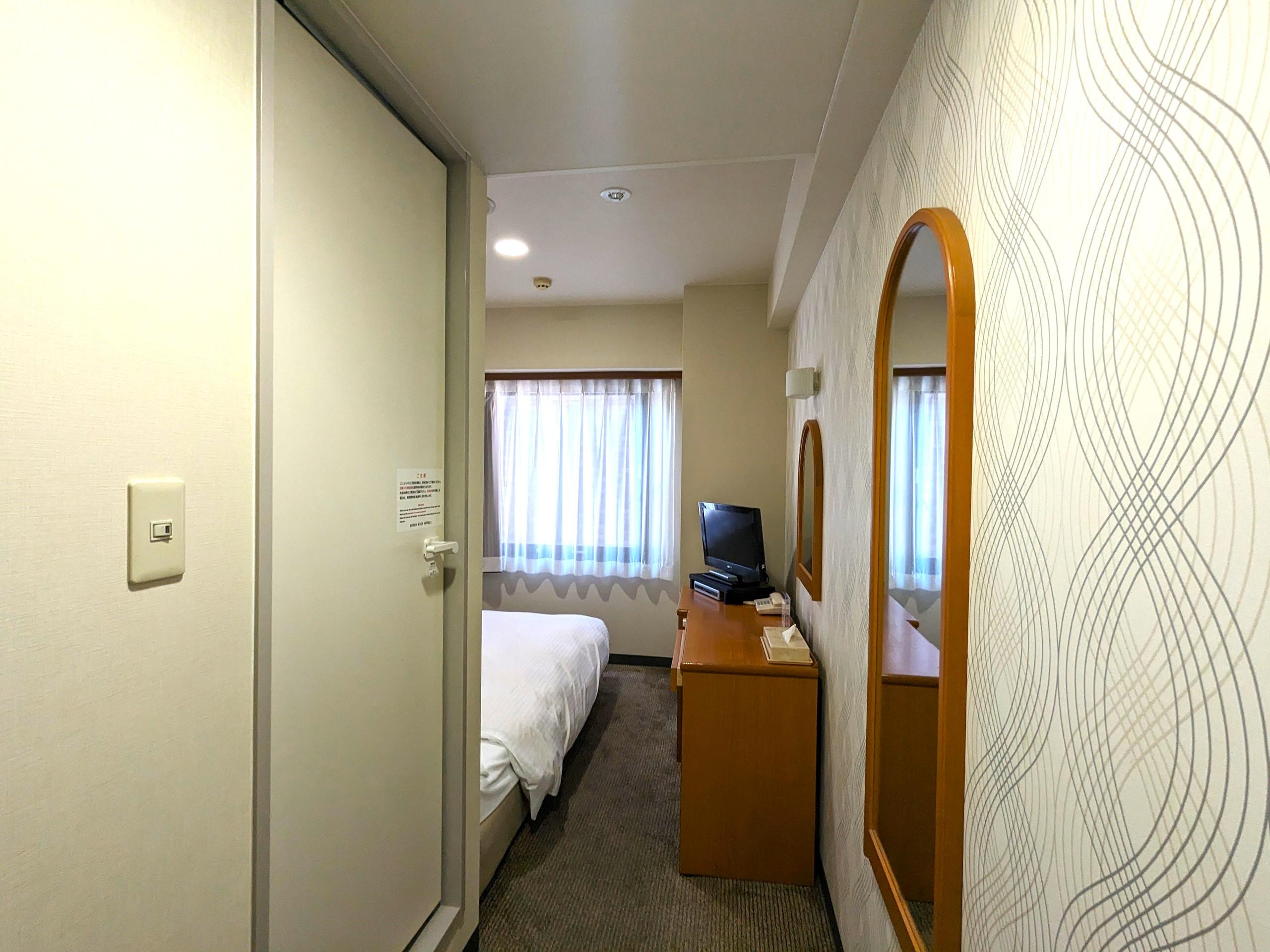 ジーアールホテル水道町 シングル/セミダブルルーム■12.0m²■ベッドサイズ：120cmセミダブル