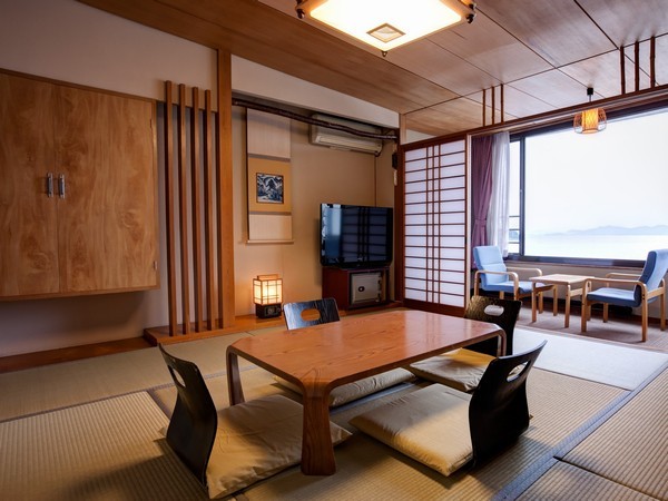 湯の児温泉　海と夕やけ 【スタンダード◆2食付】オーシャンビュー＆地元産の野菜と海の幸たっぷりバイキングを満喫★添い寝無料