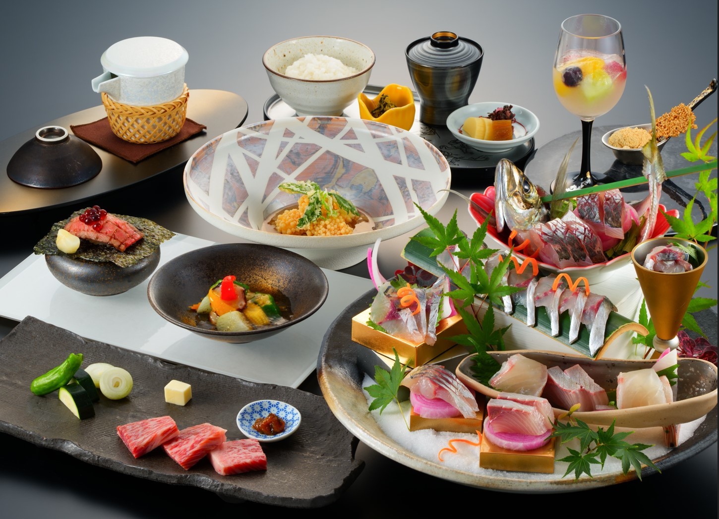 リゾーピア別府 関あじの姿造りやおおいた豊後牛に舌鼓～大分ブランドを堪能～輝花-かがやき-プラン≪2食付き≫