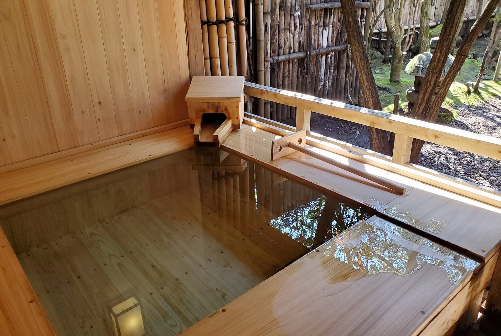 旅亭　田乃倉 1階露天風呂付客室一例