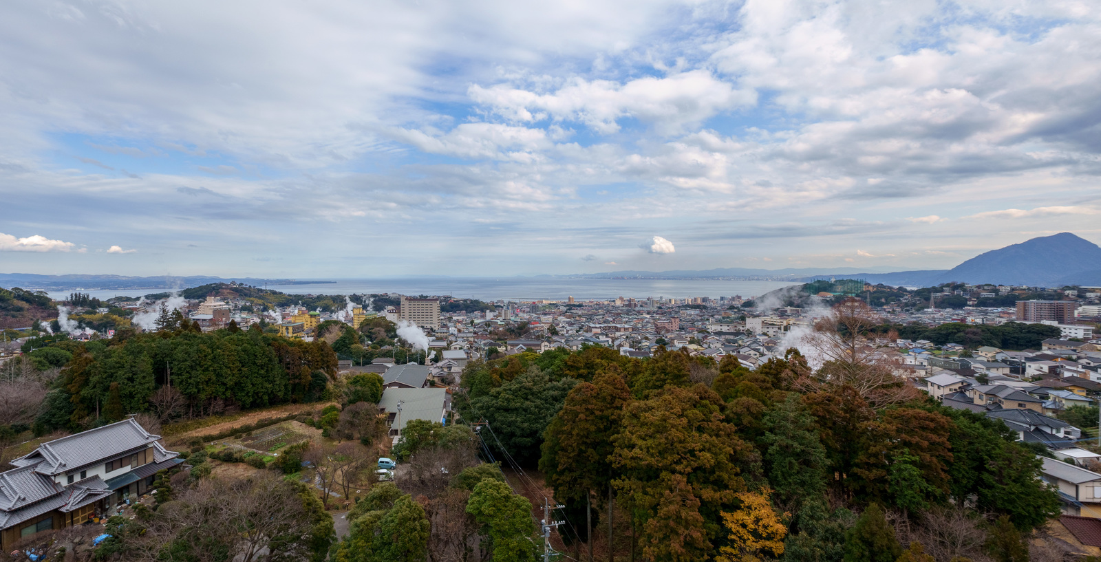 灯りの宿　燈月 客室からの眺め