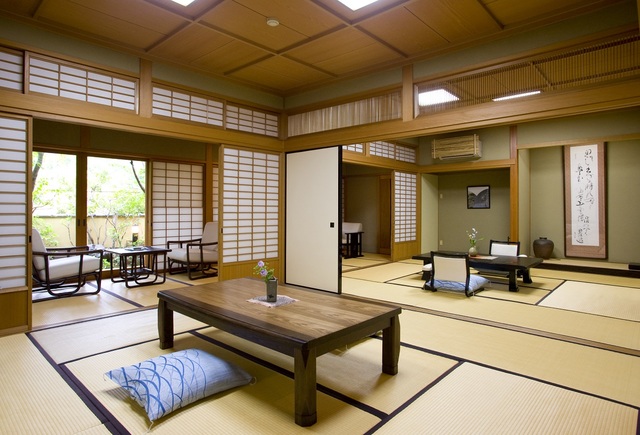 湯布院　山灯館 8帖+8帖+広縁+露天風呂付