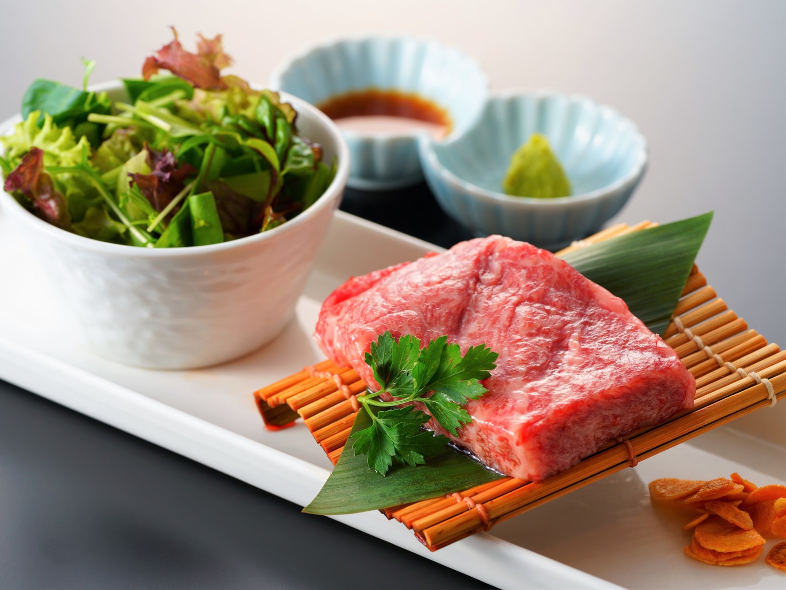 別府風雅 【プレミアムコース】大分県産“おおいた和牛”と炎で彩るスペシャルデザートを味わう＜絢爛コース●＞