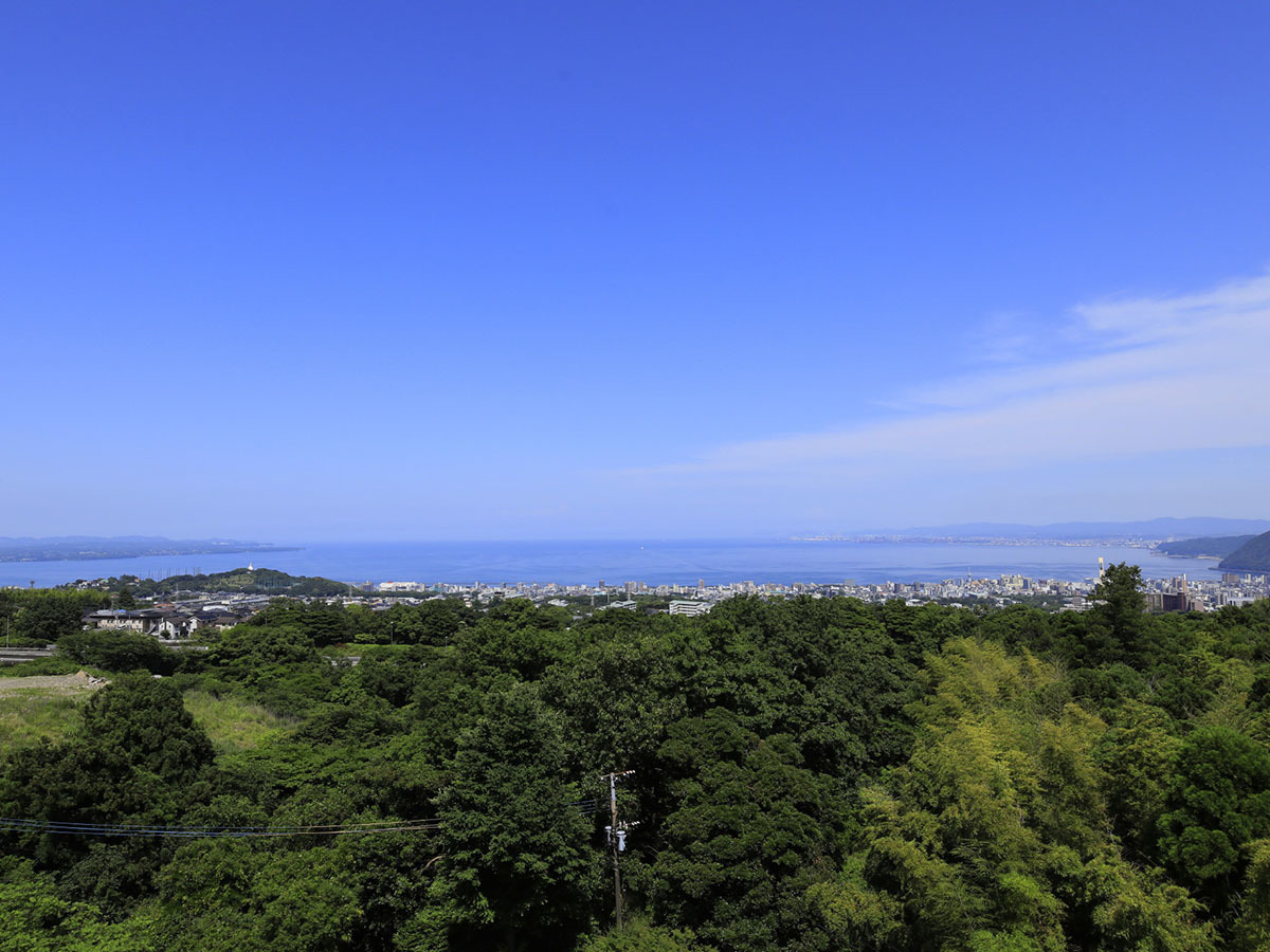別府風雅 【最上階スタンダードツイン】客室からは別府湾が一望できます