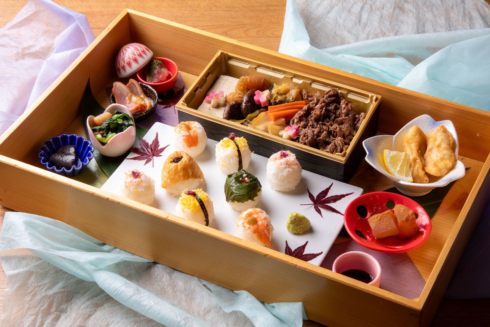 ゆふいんホテル秀峰館 【1泊2食】量控え目★「ゆふいんWASABI仕出し弁当mini」と大分郷土料理がメインの和朝食付プラン