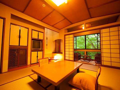 山荘天水 一般客室】落ち着きのある和室｡ゆったりサイズで5名様定...