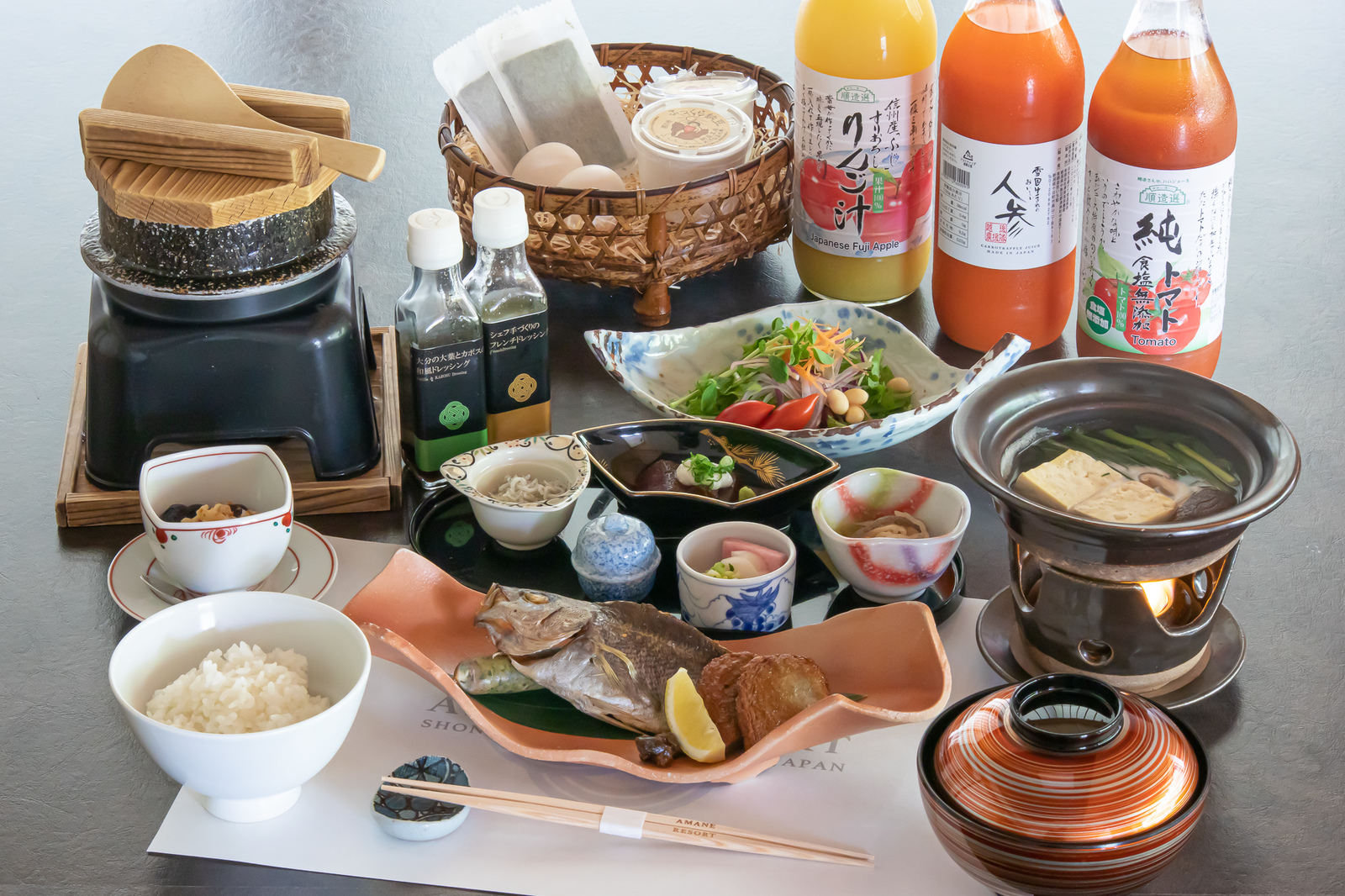 AMANE　RESORT　GAHAMA 【一泊二食】割烹　松秀　季節のおすすめ会席　宿泊プラン　S25