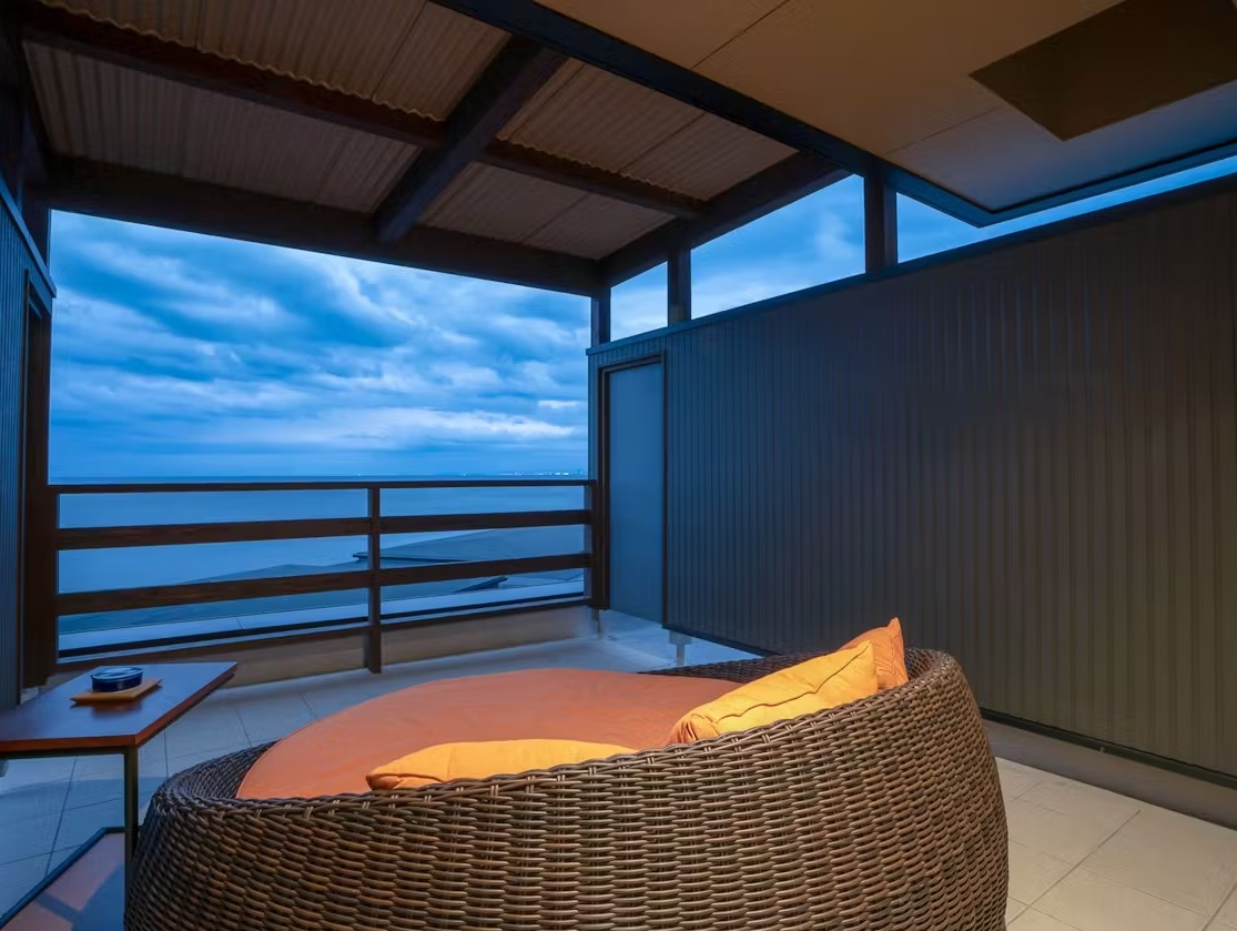 AMANE　RESORT　GAHAMA ガハマタワー3Fテラス