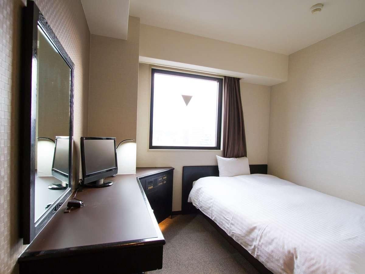 グリーンリッチホテル大分都町 【シングルB】部屋面積：13.0㎡／ベッドサイズ：130㎝（ダブル）