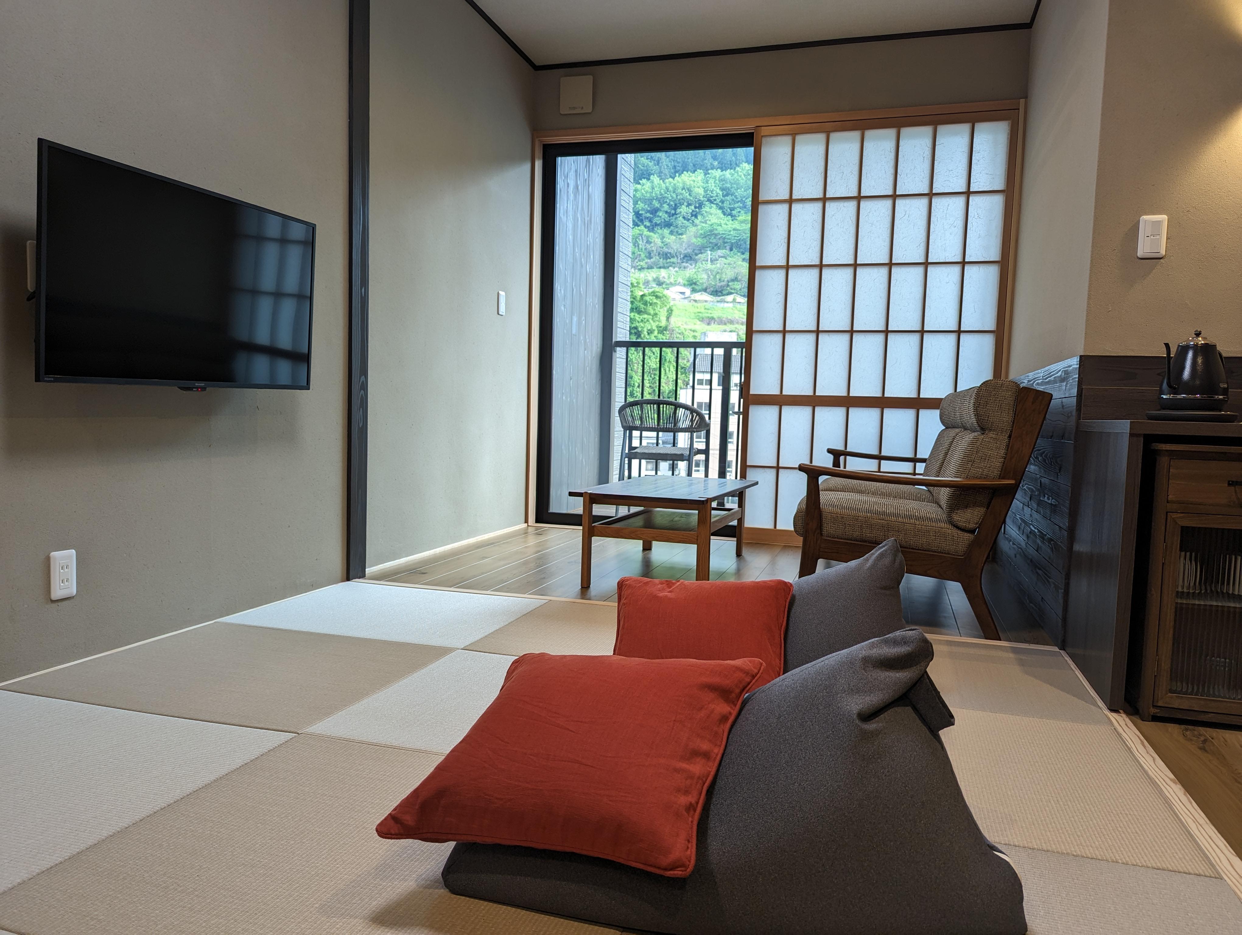 ryokan 天龍 501／温泉付デラックスツイン（電動ベッド）