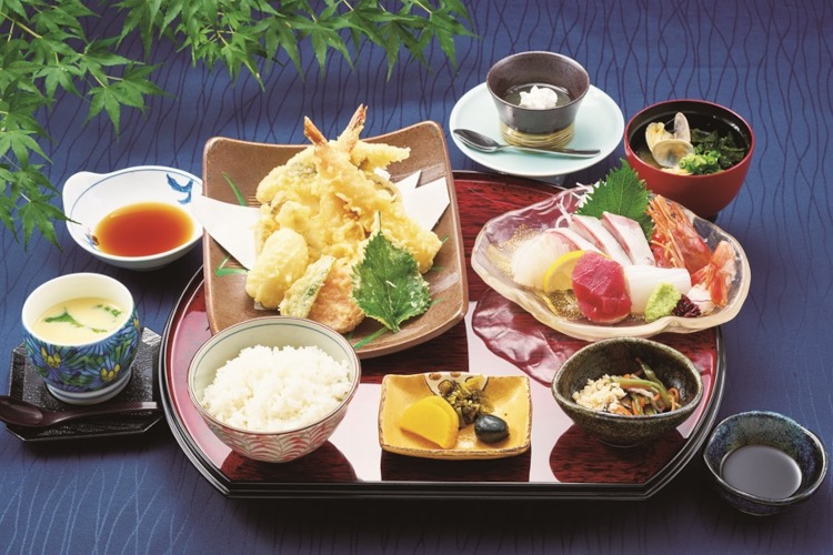 ホテル金水苑 【一泊二食付き】晩酌セットプラン ＜天ぷら刺身御膳付き＞