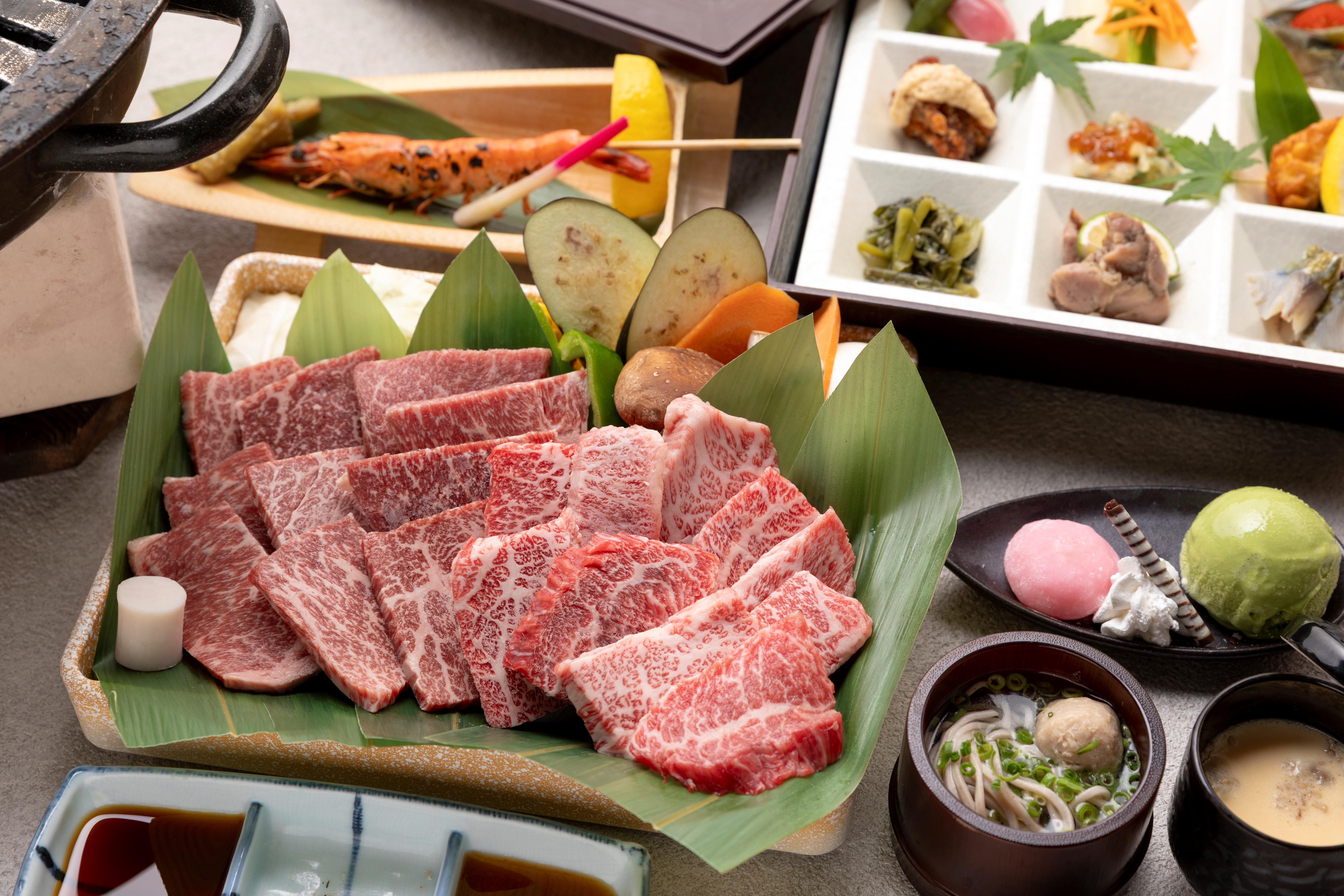 山荘　四季庵 【人気No.2】絶品！おおいた和牛の炭火焼プラン 