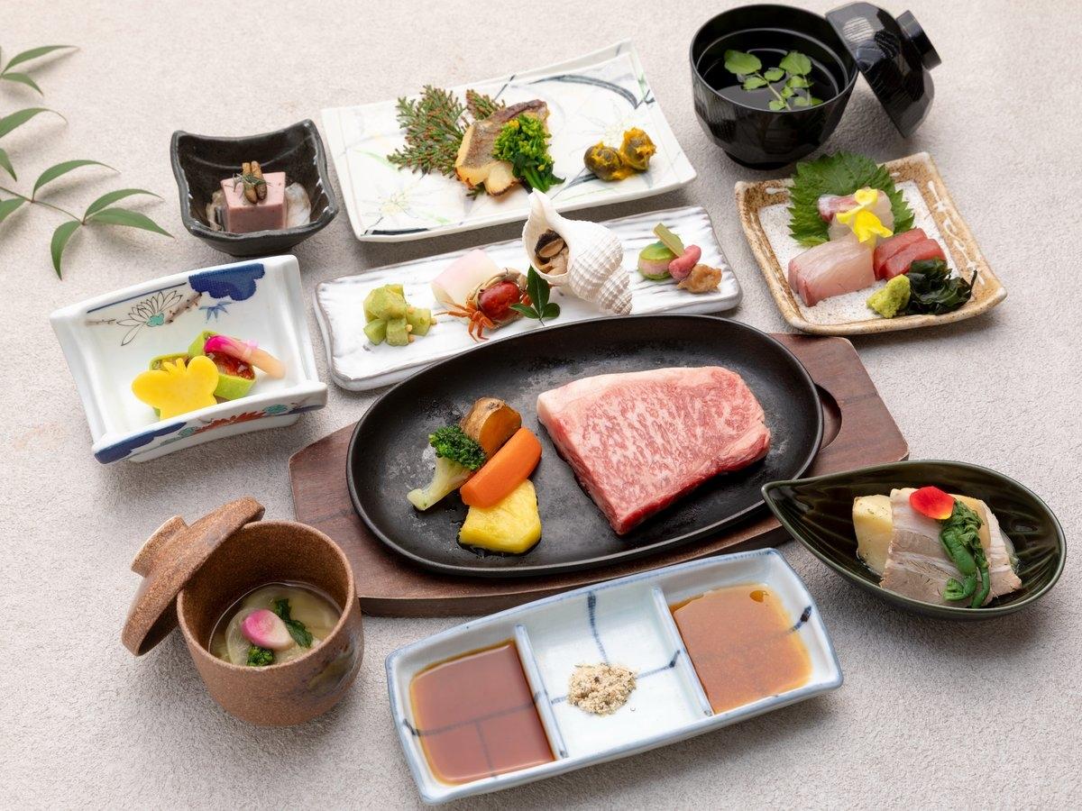 人気No.1】大好評！おおいた和牛ステーキ会席プラン〈食事処