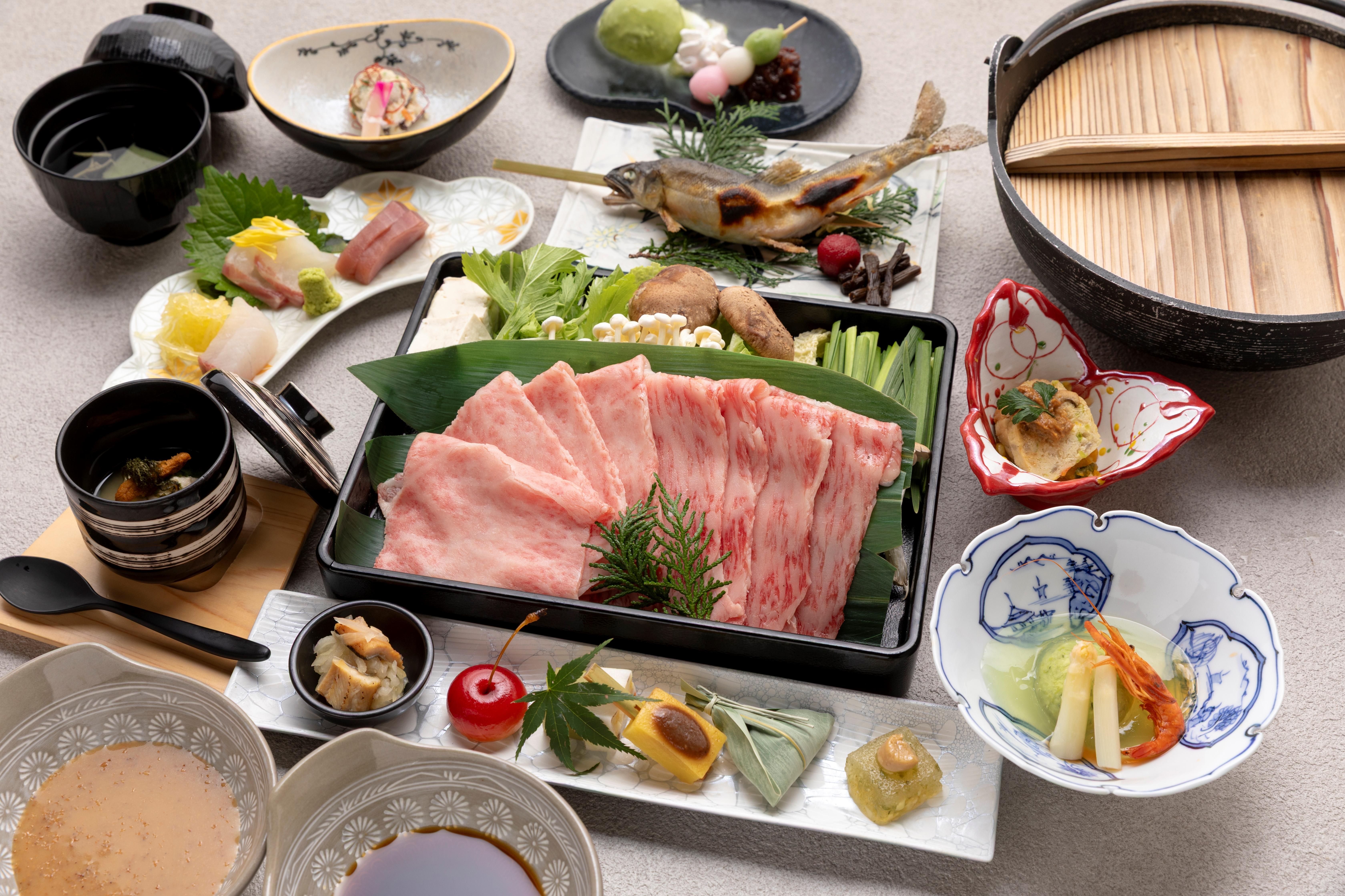 御宿　ゆふいん亭 【肉質４等級以上】おおいた和牛の≪しゃぶしゃぶ会席≫プラン