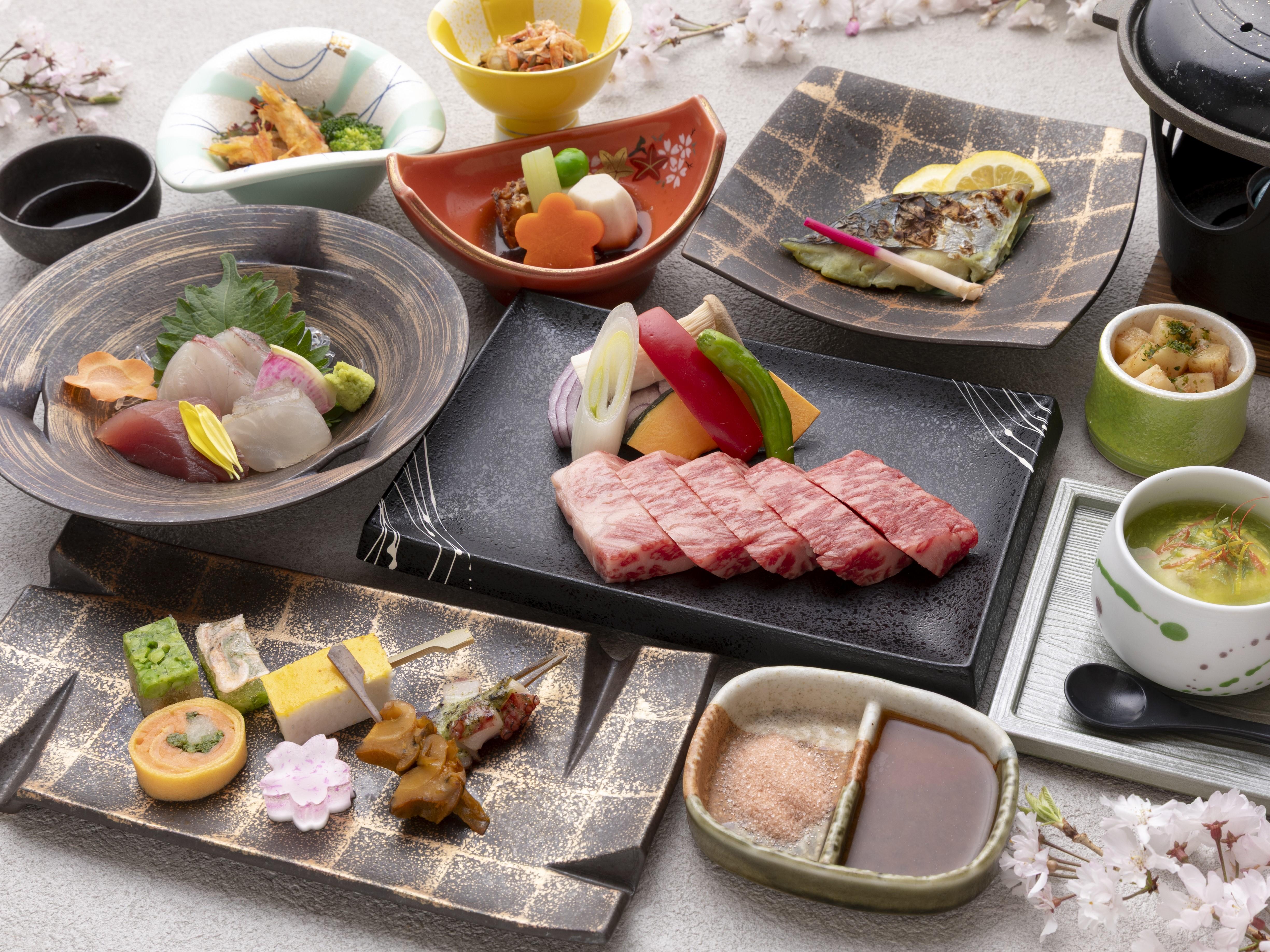 絶景の宿　さくら亭 【～別館～】11時アウト♪絶品！！おおいた和牛ステーキ会席プラン＜本館・お食事処＞