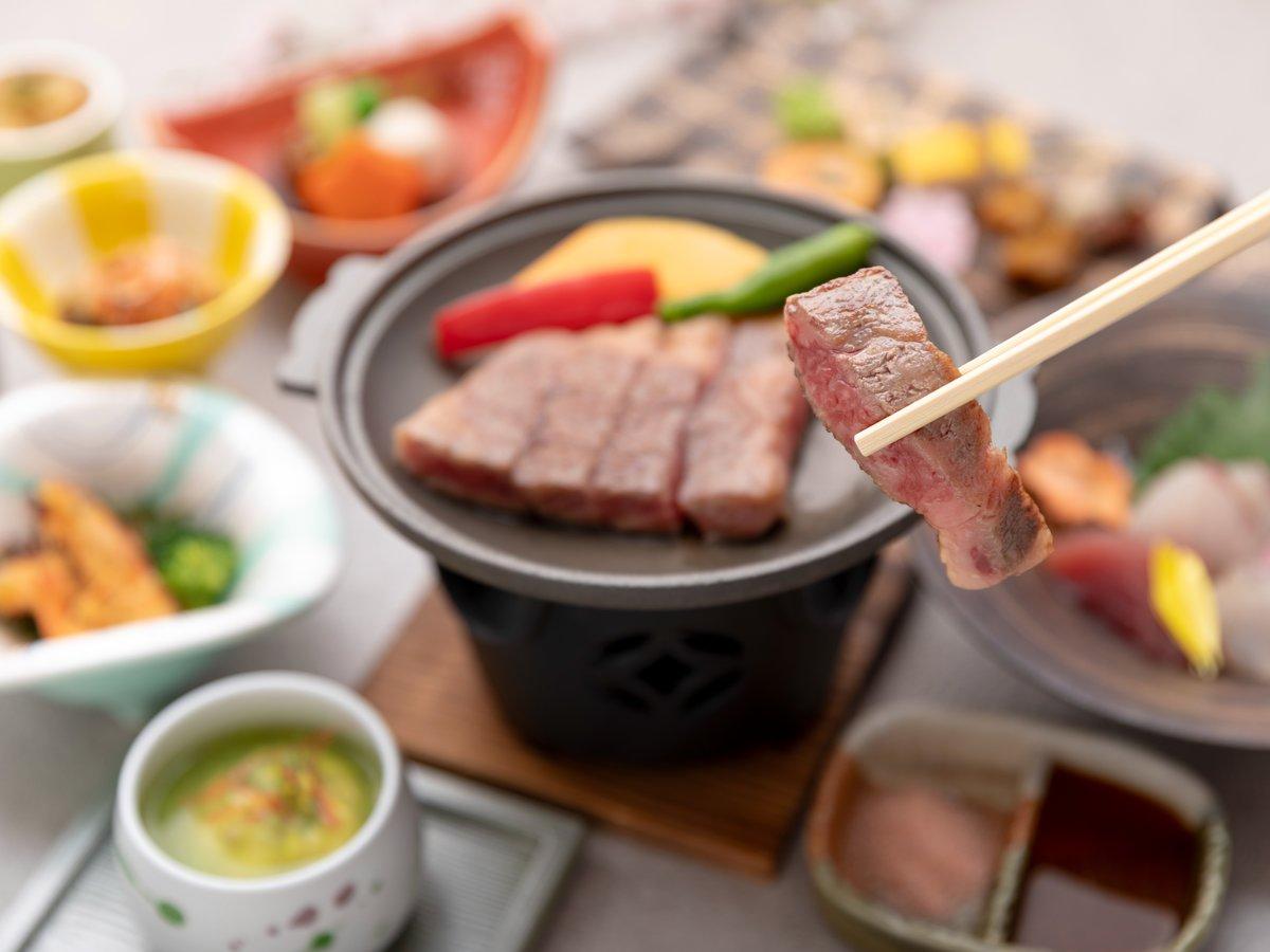 絶景の宿　さくら亭 【人気１位！】絶品！！おおいた和牛ステーキ会席プラン〈お食事処〉