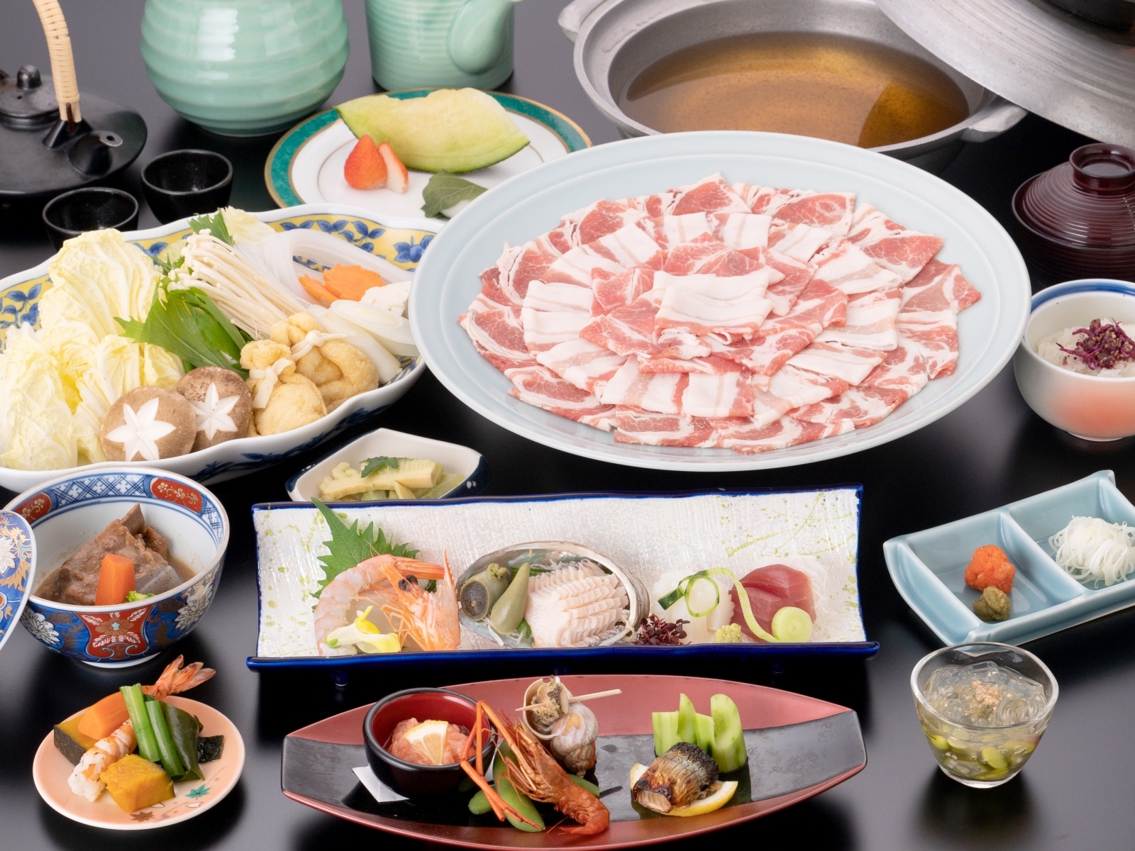 ホテル吹上荘 【2食付】 黒豚を贅沢に召し上がって頂ける贅沢なプラン！！～黒豚祭り～