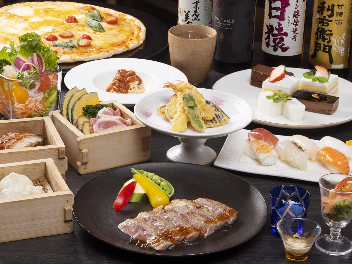 霧島国際ホテル 【スタンダード／2食付き】和洋中90種ビュッフェ★多彩なメニューが食べ放題