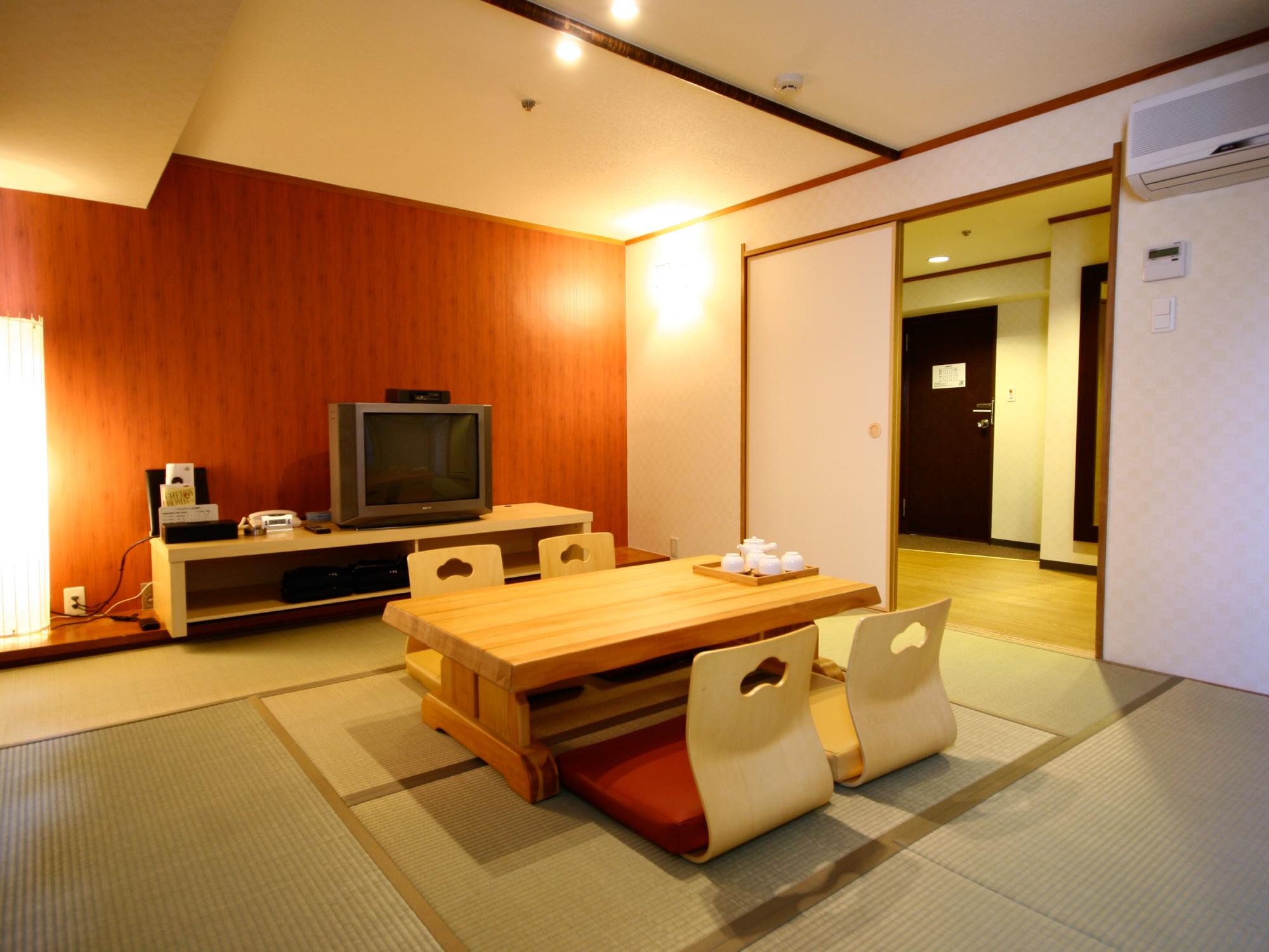 グリーンリッチホテル鹿児島天文館 【和室】■部屋面積：24.0㎡　最大4名様でご利用頂けます。