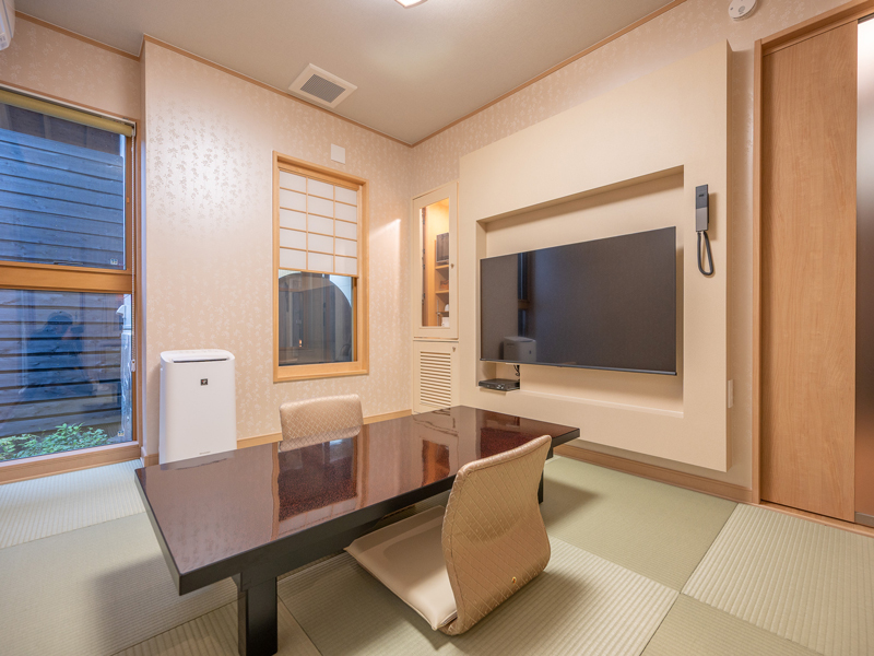 霧島美人の湯　優湯庵 【2階建て離れ/笑】＜ツイン/禁煙＞1階　シモンズセミ...