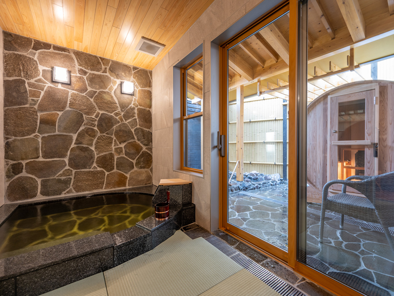 霧島美人の湯　優湯庵 【2階建て離れ/笑】＜ツイン/禁煙＞内湯