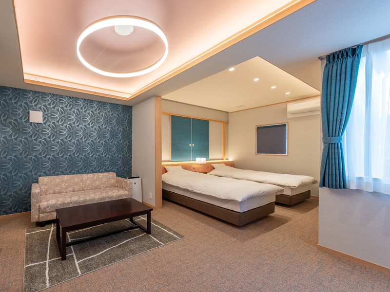 霧島美人の湯　優湯庵 【2階建て離れ/楽】＜ツイン/禁煙＞2階　シモンズセミ...