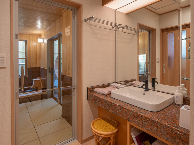 霧島美人の湯　優湯庵 【2階建て離れ/笑・楽】洗面※写真はイメージ