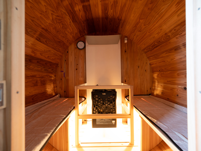 霧島美人の湯　優湯庵 【2階建て離れ/笑・楽】バレルサウナ ※写真はイメージ