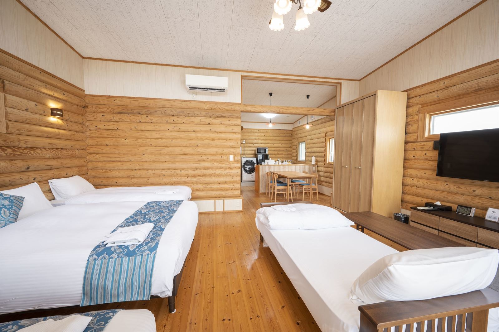 たびのホテルVilla宮古島 屋外ジャグジー付ログハウス【タイプB 】ダブルベッド2...
