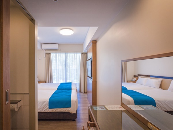 KARIYUSHI LCH.RESORT on The Beach ツイン（山側）