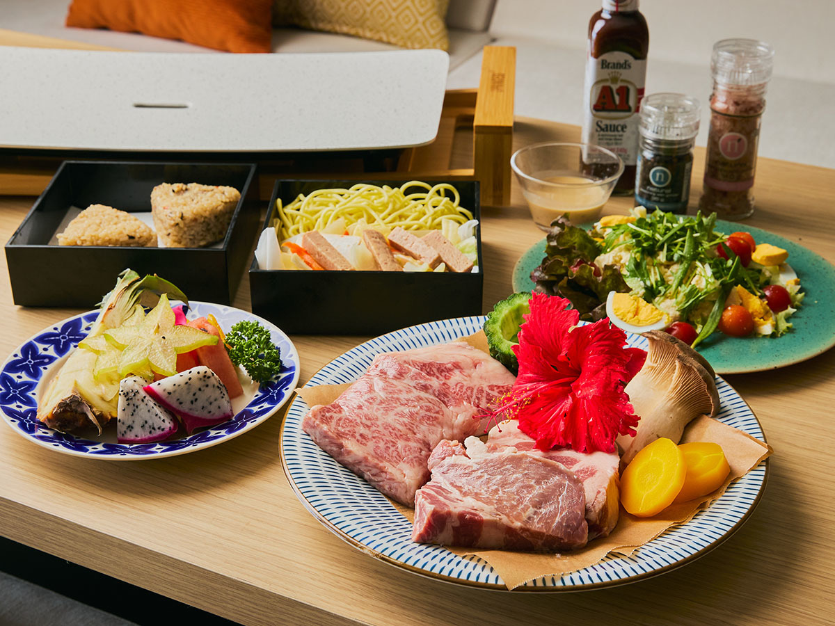 VIVOVIVA石垣島 【お部屋食】石垣牛ステーキをお部屋でのんびり味わう島時間＜夕朝食付き＞
