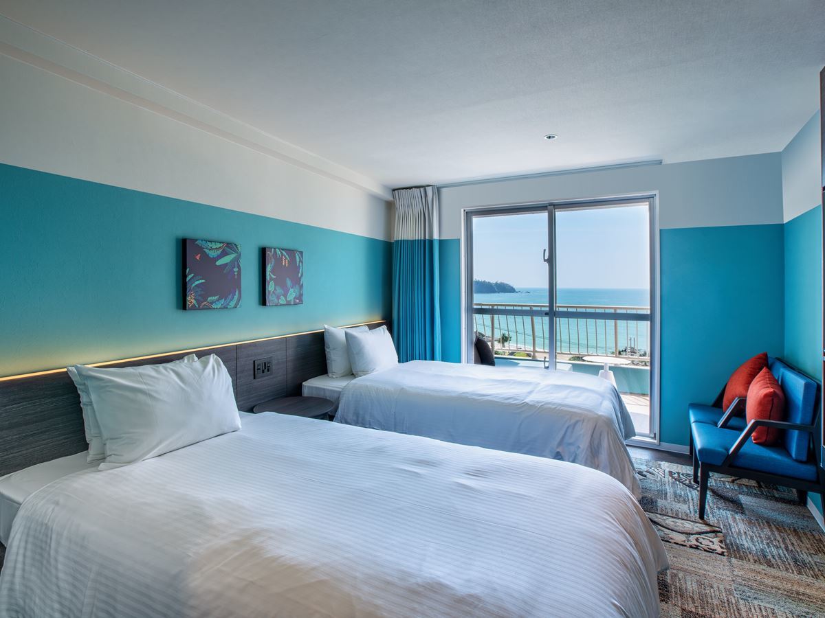 TWIN – LINE HOTEL YANBARU OKINAWA JAPAN 【スーペリアルーム／２１．３２㎡】１～３名