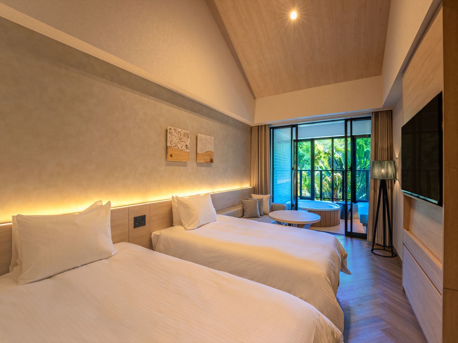TWIN – LINE HOTEL YANBARU OKINAWA JAPAN ヤンバルテラスルーム