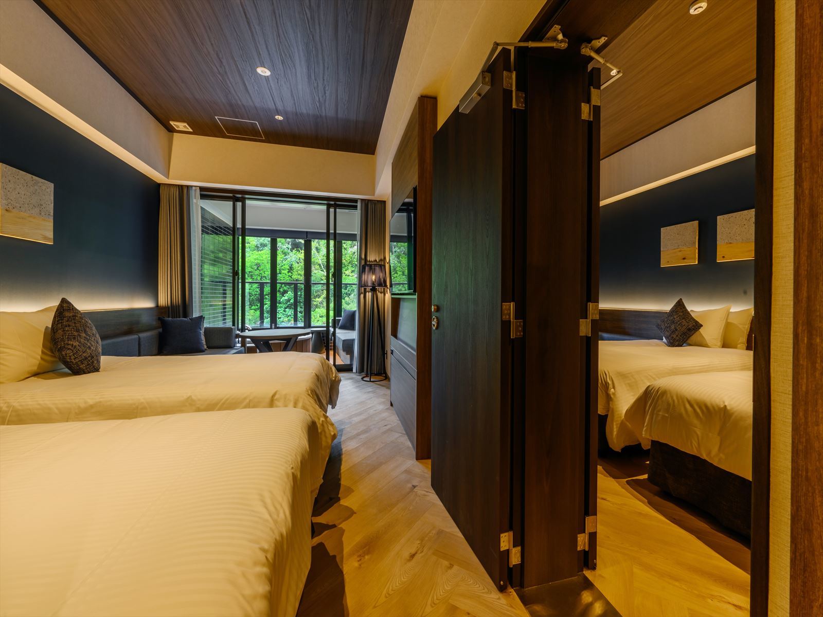 TWIN – LINE HOTEL YANBARU OKINAWA JAPAN ヤンバルテラスルーム【コネクティング】