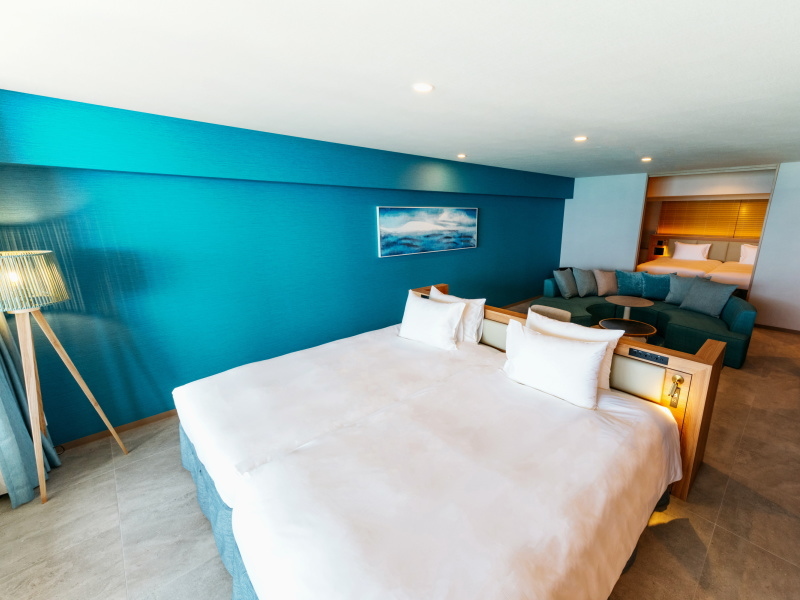 AQUASENSE Hotel & Resort コーナーオーシャンスイート