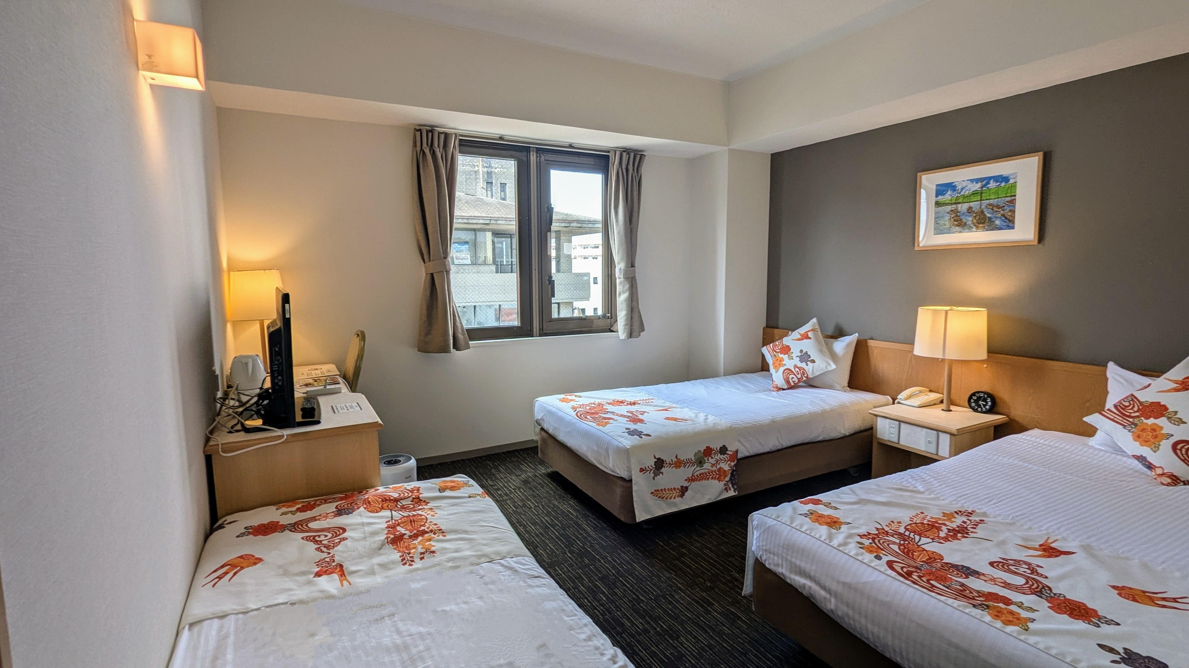 Hotel naha city -kokusai street- トリプルルーム